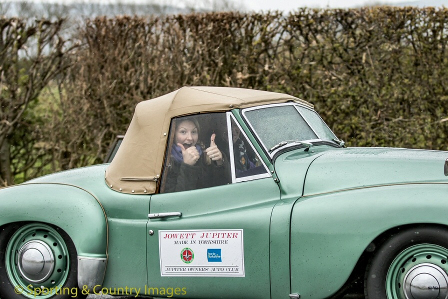 Jowett Jupiter in Tour de Yorkshire